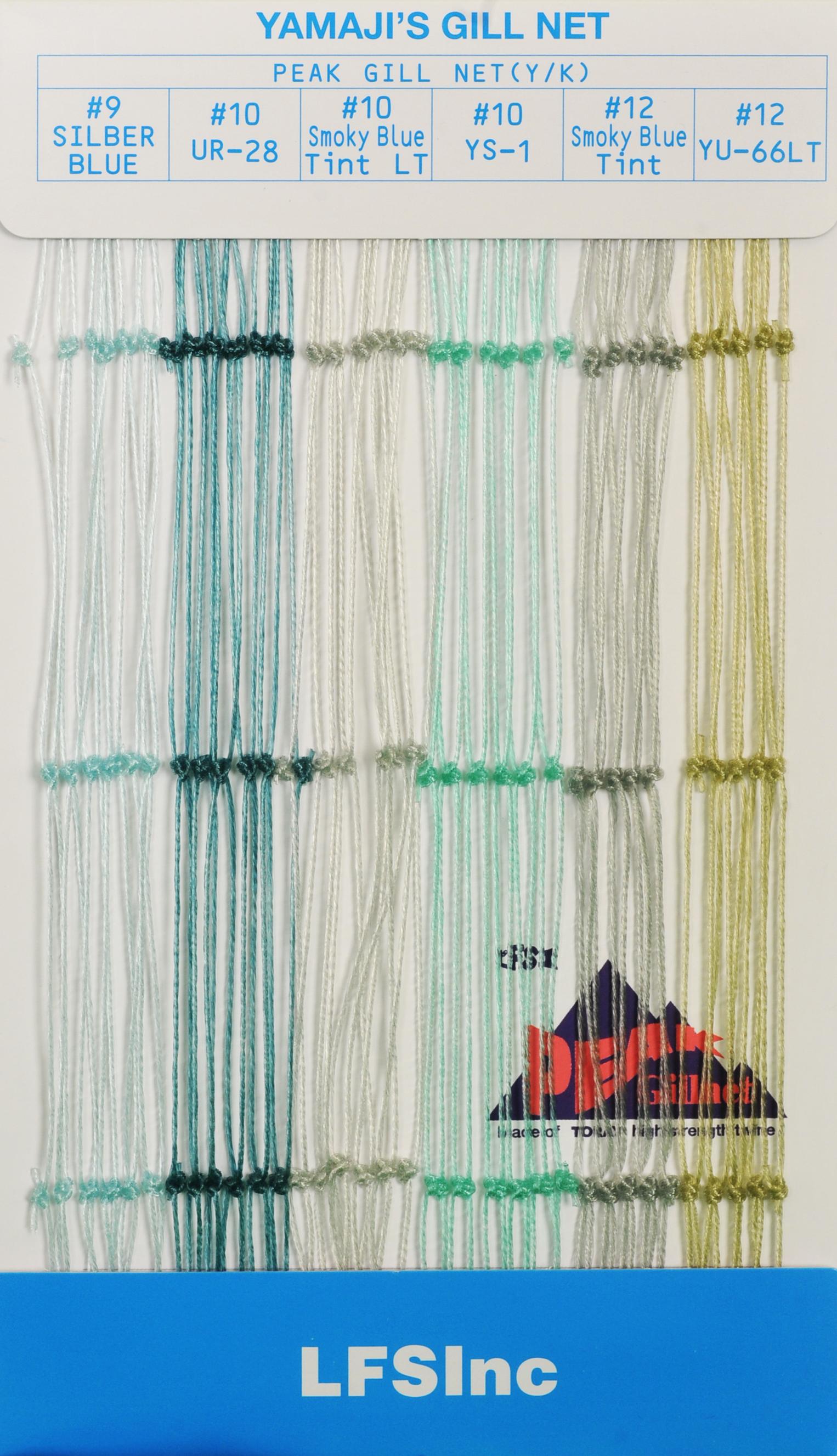 Peak Net Color Guide